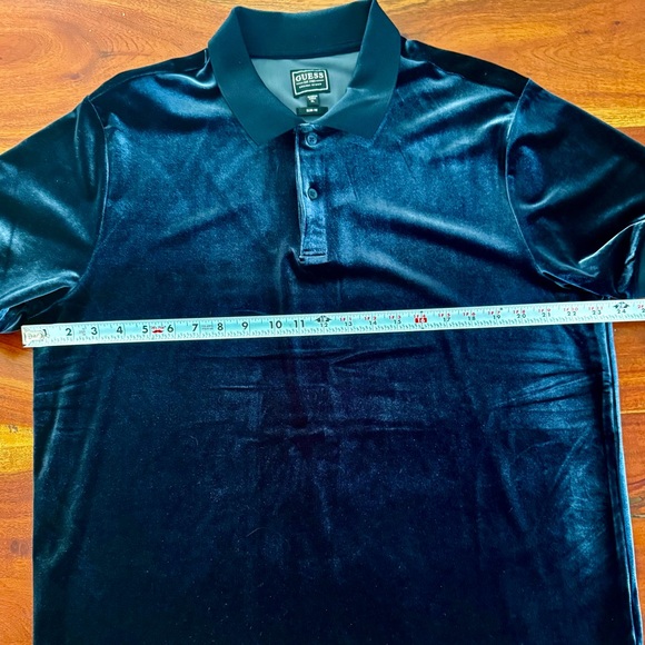 Guess Rio Liquid Velvet Polo NWOT Never worn. Super soft! - Picture 2 of 5